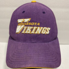 Minnesota Vikings Hat Embroidered Strapback Trucker Cap Official NFL Merch