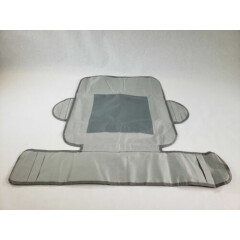 Gray Chair Seat Cover For Booster Seat Protect Booster Chair Cover