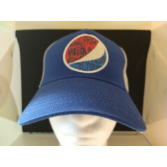 RARE PEPSI PROMO TRUCKER HAT-ONE SIZE-BLUE/WHITE/RED-NEW-UNUSED-FAST SHIPPING