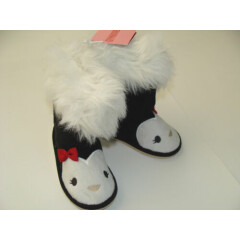 Gymboree Penguin Chalet Girls Size 04 4 Faux Boots NEW