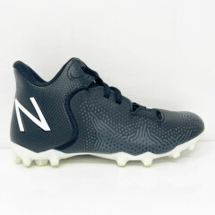 New Balance Boys FreezeLX V3 FREEZJB3 Black Lacrosse Cleats Shoes Size 4.5 W 
