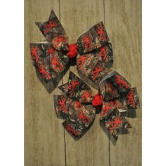 Set of Two Camo Bows Real Tree Mossy Oak Bow