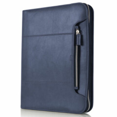 Intempo Notepad Holder 28, 5X35, 5 with Zip Block Included Faux Leather IN 5