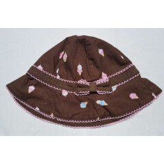 Gymboree Girls Hat Size 18-24 Months Ice Cream Vintage