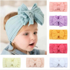 Soft Solid Color Nylon Headband Baby Hair Accessories New