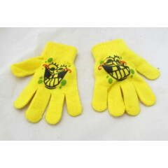 SpongeBob Squarepants Yellow Kids Children's Cute Soft Warm Winter Gloves