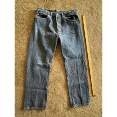 Vintage Levis 501xx Denim Blue Jeans Made in USA 501-0000 34 X 28