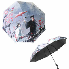 MDZS Grandmaster of Demonic Cultivation Lan Wangji Wei Wuxian Rain Sun Umbrellas