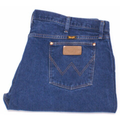 WRANGLER Cowboy Cut Original Fit 13MWZPW Denim Blue Jeans, Mens Size 46X30