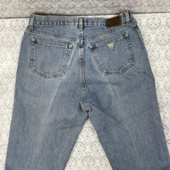 Vintage Guess Classic Fit 001 Straight Leg Blue Denim Jeans Men’s Size 36 x 30