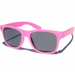 Boys Girls Kids Baby Sunglasses Classic Retro Small Horn Rim Design Goggles New 