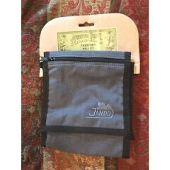 Vintage Jandd USA MADE California Mountaineering Cycling Passport Wallet ID Case