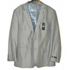NEW With Tags Men’s Warehouse 44L Classy Modern Fit Grey Suit Jacket