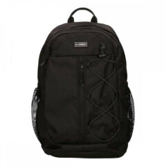 Converse Transition 10022097-A01 Unisex Jet-Black Zipper Backpack Bag CVVB14
