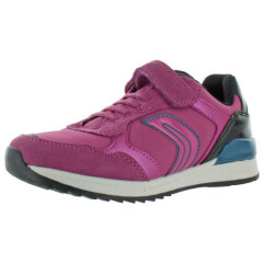 Geox Respira Girls Maisie G Suede Athleisure Fashion Sneakers Shoes BHFO 5918