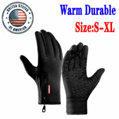 Thermal Windproof Waterproof Winter Gloves Touch Screen Warm Mittens Men XL Size