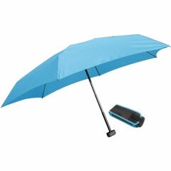 EuroSCHIRM Dainty Pocket Umbrella (Ice Blue) Lightweight Trekking Hiking
