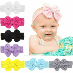 8PCS/LOT Kid Hair Band Headwear Bow Headband Girl Baby Hair Accessories