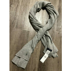 POLO RALPH LAURE SCARF WOOL CASHMERE 70'' X 23'' BIG SCARF RETAIL $158 NWT