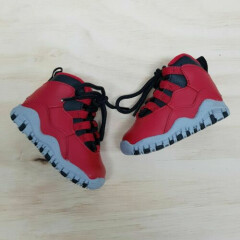 NIKE Baby Boys Size EUR 18.5 or US 3c / UK 2.5 Red Air Jordan Sneakers