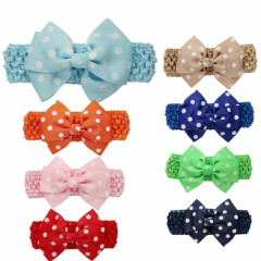 Girls Wave Headbands Bowknot Hair Accessories For Girls Infant Hair Band