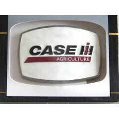 Case IH Agriculture White Enamel Belt Buckle
