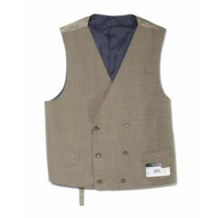 Lauren by Ralph Lauren Mens Suit Vest Brown Size Medium M Classic-Fit $125 006