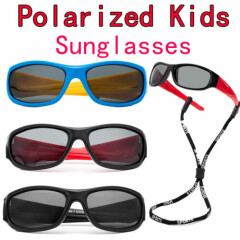 Kids (Age 3-12) Eyeglasses Frames Polarized Sunglasses Boys Girls Sport Cycling