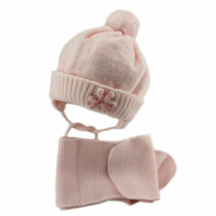 Marika Baby Girl Warm Winter Ear Flap Beanie Hat (Margerita)