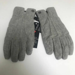 LULULEMON NWT City Keeper Primaloft Gray & Black Gloves size L/XL