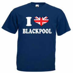 I Love Heart Blackpool Children's Kids Childs Gift T Shirt