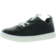 Geox Respira Girls DJ Rock Faux Leather Athletic Shoes Sneakers BHFO 9491