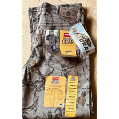 NWT Wrangler Natural Gear Camo Hunting Jeans Men's 32X30 - Cotton -Relaxed Fit