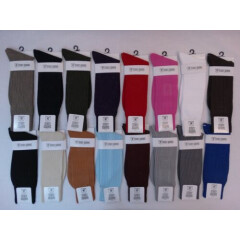 Men's Dress Socks Stacy Adams Solid Plain 21 Colors Size 6-12