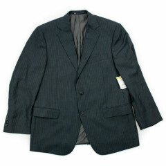 Hart Schaffner Marx Striped Suit Jacket 