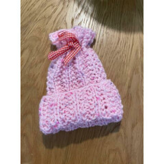 Amazing Beautiful Handmade NewBorn Baby Pink Hat, Unique, Pink