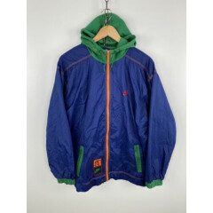 Vintage 80-90’s Nike Full Zip Hooded Jacket There Is No Finish Line Size XL