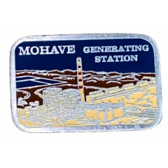 VINTAGE MOHAVE Generating Station CD Hit Belt Buckle Colorful