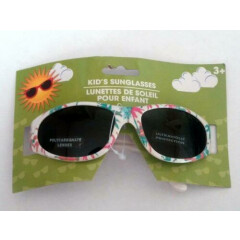 Greenbrier Int'l Kids Girls Sunglasses UV Protection Colorful Tropical NEW