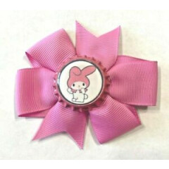 Beautiful Hello Kitty Bunny inspired hair bows for girls.