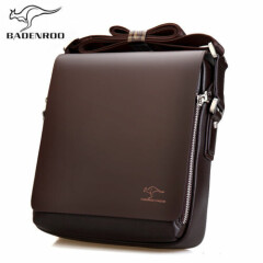 Badenroo Brand Leather Male Bags Fashion Men Shoulder Bags Business Briefcase 
