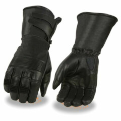7550 Men's Leather Gauntlet Glove - Waterproof - Extra Long Cuff