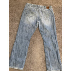 Wrangler 20X Jeans Blue Denim Style 42 Vintage Bootcut Men's Size 38x34