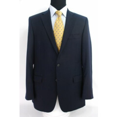 Current Hickey Freeman 2Btn Navy Blue Wool Milburn Suit Jacket Blazer 42L