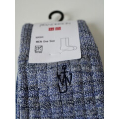 JW Anderson Uniqlo men’s casual style socks One Size Fits Most 1 Pair New 