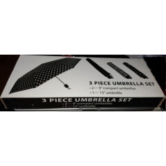 Brand New - 3-Piece Umbrella Set