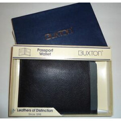 Buxton Professional Genuine Leather Passport Case/ Wallet