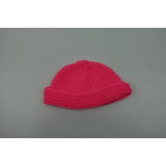 Handmade Beanie Hat Pink