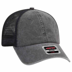 OTTO CAP "OTTO FLEX" 6 Panel Low Profile Mesh Back Trucker Hat