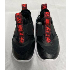 Nike Flex Runner SE TD Black White Bright Crimson Toddler Toddlers Size 7C